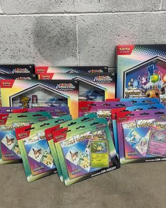 Collezione Carte Pokemon Evoluzioni Prismatiche