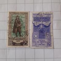 francobolli italiani del 1953