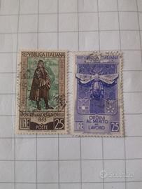francobolli italiani del 1953