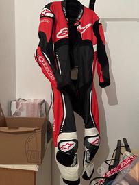 Tuta Moto Racing Alpinestars - Taglia 48