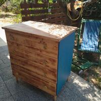 Cassettiera in legno