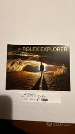 Rolex libretto Explorer  anno 2004