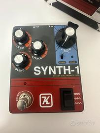 Keeley Synth-1 (Synty/Fuzz) + scatola e manuali