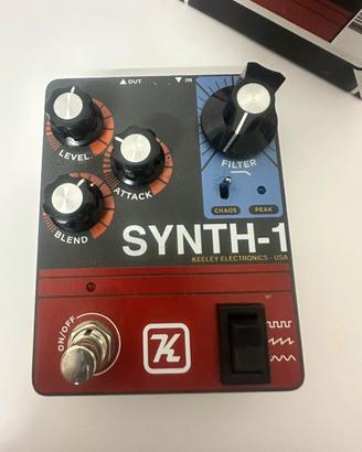 Keeley Synth-1 (Synty/Fuzz) + scatola e manuali