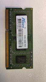 RAM DDR3 SO DIMM 2GB 1600