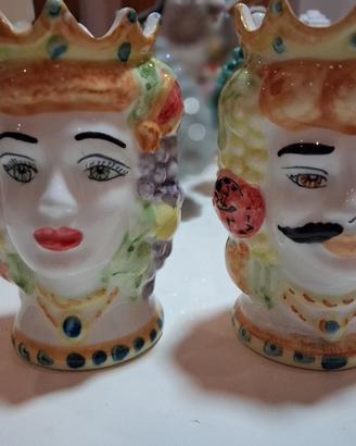vasi teste di ceramica 
