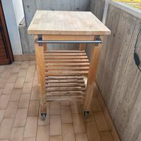 Carrello ikea legno