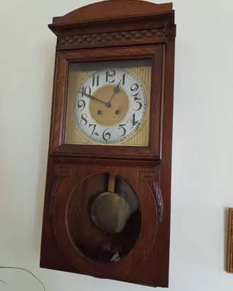 Orologio regolatore da parete vintage anni '30