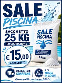 Sale per piscina 25 kg