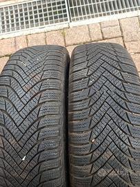 Coppia gomme+cerchio in ferro 165/65 r15