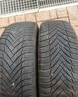 Coppia gomme+cerchio in ferro 165/65 r15