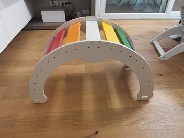 Rainbow rockers montessori
