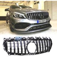GRIGLIA MERCEDES CLA W117 13-16 LOOK AMG GTR NERO 