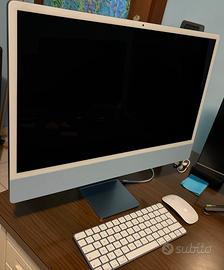 iMac 24" M3 10core GPU 256gb come nuovo