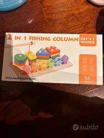 Gioco in legno Montessori