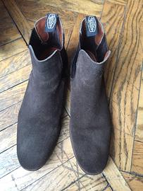 STIVALI vintage SUPERDRY chelsea SCAMOSCIATI 43