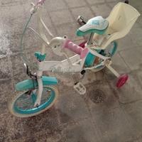 Bicicletta con rotelle 