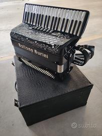 fisarmonica Ballone Burini 120 bassi 7 registri 