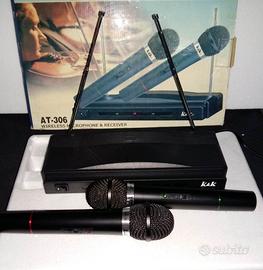 Doppio microfono wireless