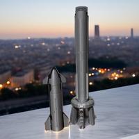 Razzo Starship S24/B7 unico e speciale