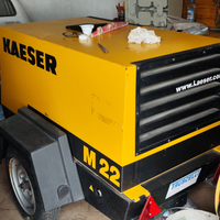 Kaeser M22 seminuovo, compressore a carrello