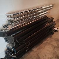 7 Lampade al neon da ufficio