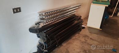 7 Lampade al neon da ufficio