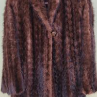 pelliccia in codine di visone