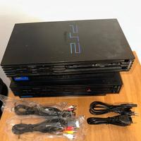 Lotto 2x PS2 Fat (SCPH-50004 + SCPH-30004) +4 Cavi