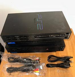 Lotto 2x PS2 Fat (SCPH-50004 + SCPH-30004) +4 Cavi