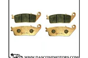 COPPIA PASTIGLIE FRENO ANTERIORI SINTER BCR 2425 K