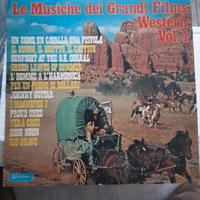 DISCO VINILE LE MUSICHE DEI GRANDI FILMS WESTERN