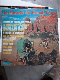 DISCO VINILE LE MUSICHE DEI GRANDI FILMS WESTERN