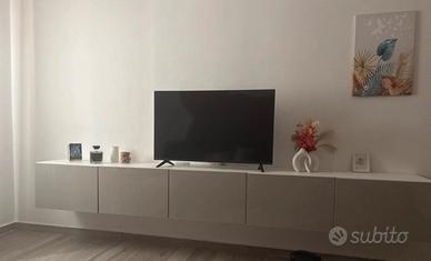 Mobile TV con ante, bianco/Lappviken bianco IKEA