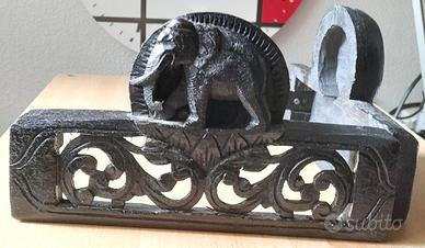 bilancia antica pesa oppio con pesetti interni