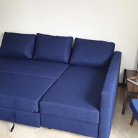 FRIHETEN -Divano letto angolare/contenitore