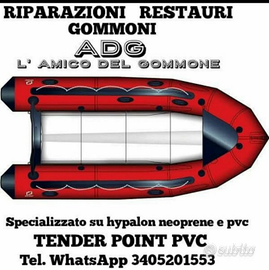 Riparazioni Restauri Gommoni