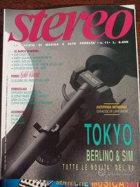 rivista HIFI STEREO n° 11 novembre 1989