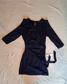 Vestito da donna blu Piazza Italia con cintura