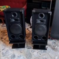 Casse acustiche tre vie- Supporti in omaggio 