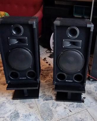 Casse acustiche tre vie- Supporti in omaggio 