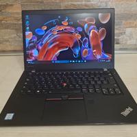 Thinkpad T470s, Intel i7, 12gb ram,256gb NVME, W11