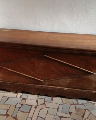 Cassapanca antica in legno