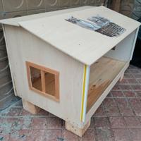 Casetta (CUCCIA)  per GATTI in legno