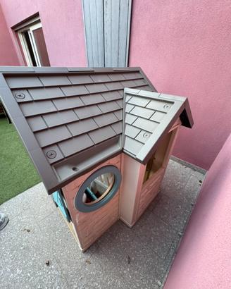 SMOBY CASETTA GARDENH HOUSE CON ACESSORI GIARDINO