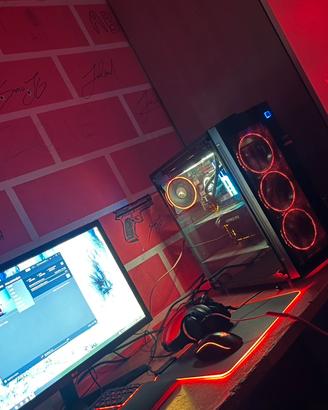 postazione pc da gaming completa