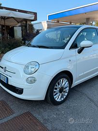 Fiat 500 bianca usata