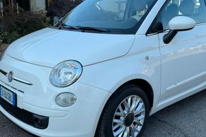 Fiat 500 bianca usata