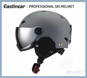 Casco Sci con visiera integrata - NUOVO