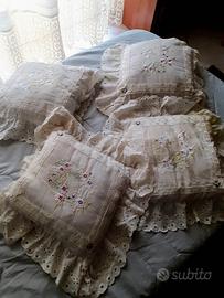 4 Cuscini sartoriali anni 70